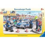 Reduzierte 15 Teile Ravensburger Polizei Kinderpuzzles für 3 bis 5 Jahre 