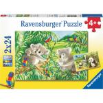 24 Teile Ravensburger Puzzles Tiere 