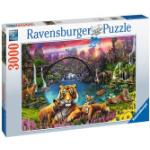3000 Teile Ravensburger Puzzles Tiger 