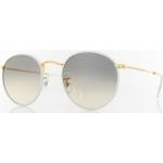 Ray Ban Round full color RB3447JM 919632 50 grey on legend gold / light grey gradient