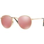 Ray-Ban Round Metal RB 3447N 001/Z2 - Sonnenbrille - Shiny Gold 50 Shiny Gold