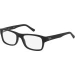 Schwarze Ray Ban Rechteckige Herrenbrillen aus Kunststoff 