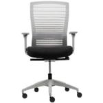 Schwarze ergonomische Bürostühle & orthopädische Bürostühle  aus Kunststoff höhenverstellbar 