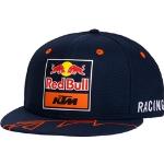 Marineblaue Red Bull Snapback Caps für Kinder Orangen aus Polyester 