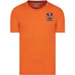 Reduzierte Orange T-Shirts Orangen für Herren Größe L 