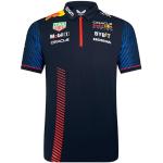 Kurzärmelige Formel 1 Red Bull Racing Kurzarm Poloshirts für Herren Größe XXL 