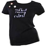 RED BULL Racing RULES LADY T-Shirt blau S