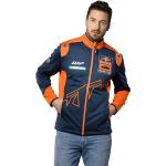 Red Bull Softshell-Jacke KTM Official Teamline Blau Herren M