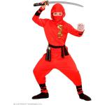 Reduzierte Rote Widmann Ninja-Kinderkostüme Größe 140 