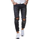 Schwarze Cipo & Baxx Redbridge Slim Jeans aus Denim für Herren Weite 32 