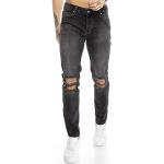 Schwarze Cipo & Baxx Redbridge Slim Jeans aus Denim für Herren Weite 34 