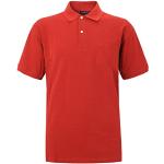 Reduzierte Rote Redfield Herrenpoloshirts & Herrenpolohemden aus Baumwolle Größe 7 XL Große Größen 