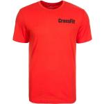 Orange Atmungsaktive Reebok CrossFit Herrensportshirts Orangen Größe M 