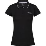 Schwarze Klassische Regatta Damenpoloshirts & Damenpolohemden aus Polyester Größe M 