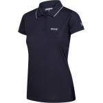 Marineblaue Melierte Regatta Damenpoloshirts & Damenpolohemden aus Polyester Größe XL 