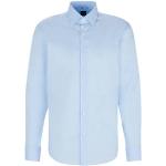 Hellblaue HUGO BOSS BOSS Regular Fit Hemden aus Elastan für Herren 