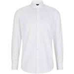 Weiße HUGO BOSS BOSS Regular Fit Hemden aus Elastan für Herren 