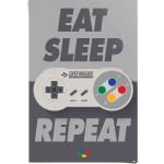 Reinders Poster »Super Nintendo Eat, sleep, repeat«, (1 St.)