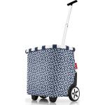Marineblaue Elegante Reisenthel Carrycruiser Nachhaltige Einkaufstrolleys & Einkaufswagen aus Kunstfaser für Damen 