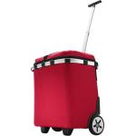 Rote Elegante Reisenthel Carrycruiser Nachhaltige Einkaufstrolleys & Einkaufswagen aus Kunstfaser für Damen 