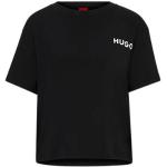 Schwarze HUGO BOSS HUGO Sleepshirts aus Elastan für Damen Größe S 