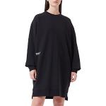 Schwarze Replay Bio Nachhaltige Damenkleider aus Baumwolle Größe XS 
