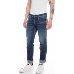 Blaue Replay Slim Jeans aus Denim für Herren 