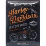 Retro Blechschild Harley Davidson Maße: 30x40cm mehrfarbig