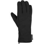 Schwarze Reusch Stormbloxx Fingerhandschuhe aus Elastan für Damen Größe XL 