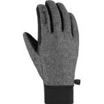Graue Reusch Touchscreen-Handschuhe aus Elastan für Damen Größe M 
