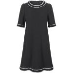 Schwarze Kurzärmelige Riani Mini Partykleider aus Baumwolle für Damen Größe S 