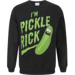 Rick And Morty, Herren, Pullover, Sweater Pickle Rick, Schwarz, (XXL)