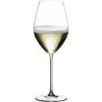 Reduzierte Champagnergläser aus Glas 2 Teile 