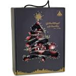 Altrosa Romantische Weihnachtskugeln & Christbaumkugeln matt aus Glas 24 Teile 
