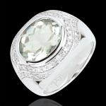 Silberne Edenly Ringe mit Stein aus Silber für Damen 