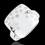 Reduzierte Silberne Edenly Diamantringe aus Silber für Damen 