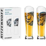 Ritzenhoff Weizenbiergläser aus Glas spülmaschinenfest 2 Teile 