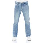 Blaue Casual Bootcut Jeans für Herren Größe XXL 