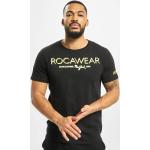 Rocawear - Herren NEON Logo Print T-Shirt BLACK L