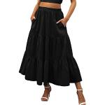 Dunkelgrüne Karierte Mini Festliche Röcke aus Brokat für Damen 