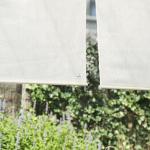 Weiße Siena Garden Sonnenschirme aus Kunststoff 