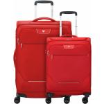 Rote Roncato 4-Rollen-Trolleys 42 l aus Polyester 