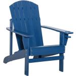 Blaue Adirondack Chairs aus Tanne 