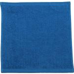 Blaue Waschlappen aus Baumwolle 30x30 6 Teile 
