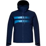 Reduzierte Blaue Wasserdichte Atmungsaktive Rossignol Course Herrenskijacken mit Schneefang Größe XXL 