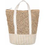 Hellbraune Roxy Strandtaschen & Badetaschen aus Baumwolle 