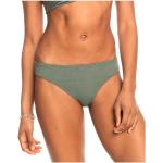 Olivgrüne Roxy Bikinislips & Bikinihosen aus Elastan für Damen Größe XS 