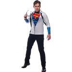 Rubies Superman Clark Kent Superheld Kostüme für Herren Größe S 