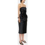 Reduzierte Schwarze Maison Margiela Abendkleider & festliche Kleider aus Viskose für Damen Größe L 