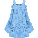 Hellblaue Lapin House Kinderkleider aus Baumwolle 
